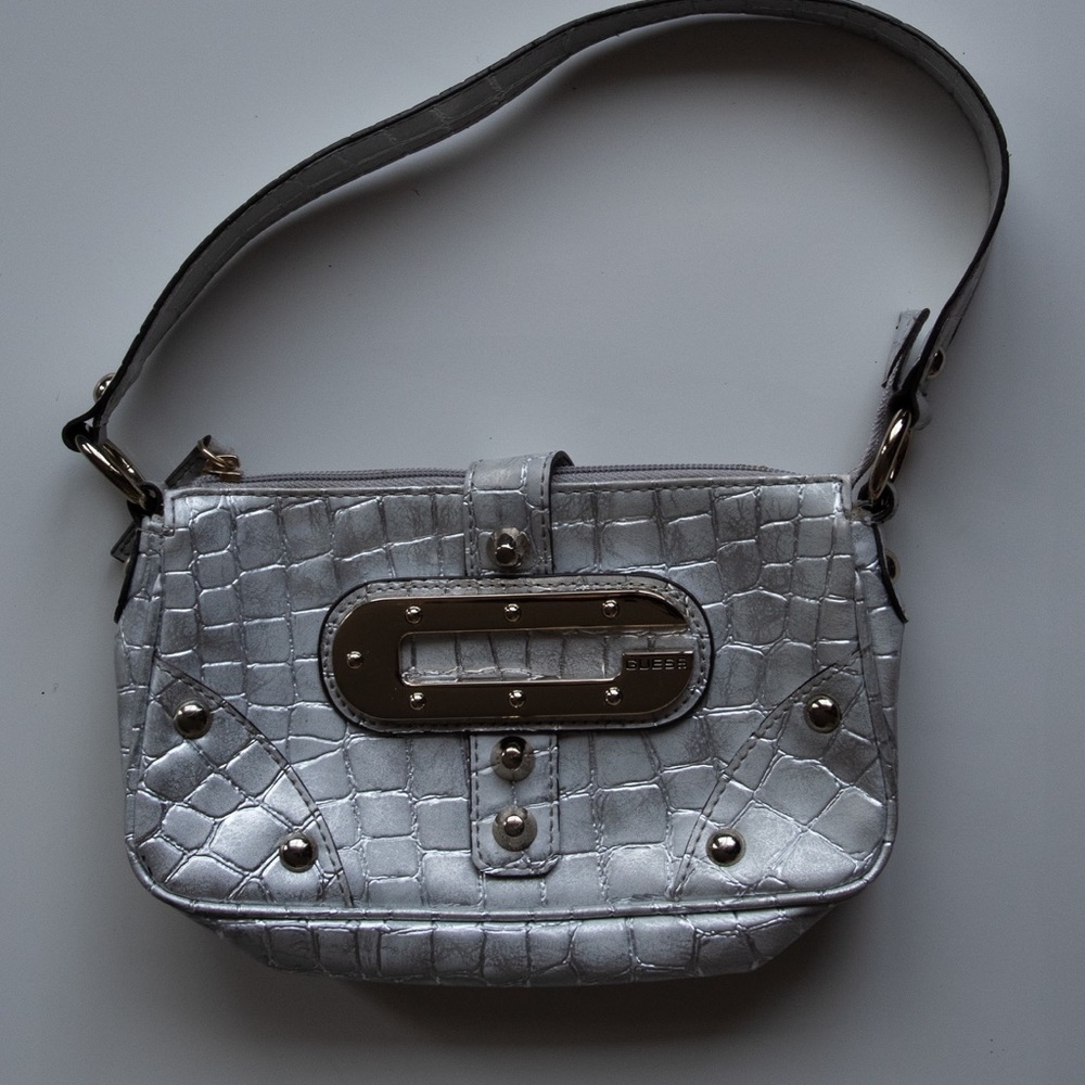 Guess Silver Mini Bag
